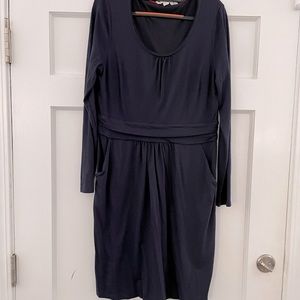 Boden Navy Jersey Dress